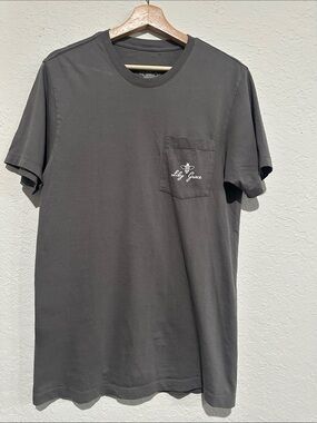 Lily Grace Women’s Short Sleeve Pocket Tee - Charcoal